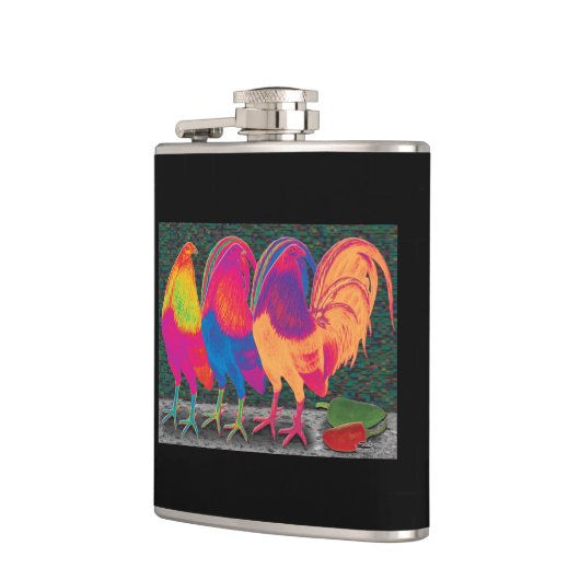 Cantina Roosters Flachmann (Links)