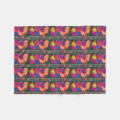 Cantina Roosters Fleecedecke (Vorderseite (Horizontal))