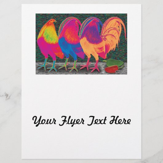 Cantina Roosters Flyer (Vorne)