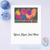 Cantina Roosters Flyer (Einzeln)