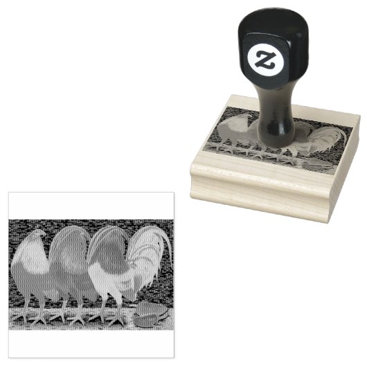 Cantina Roosters Gummistempel (Stempel)