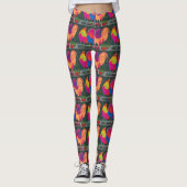 Cantina Roosters Leggings (Vorderseite)