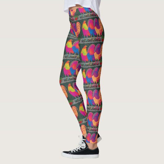 Cantina Roosters Leggings (Links)