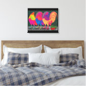 Cantina Roosters Leinwanddruck (Insitu (Schlafzimmer))