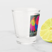 Cantina Roosters Schnapsglas (Links)