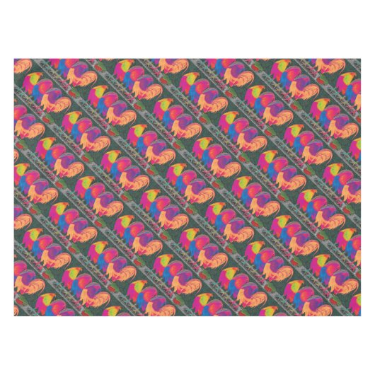 Cantina Roosters Tischdecke (Vorderseite (Horizontal))