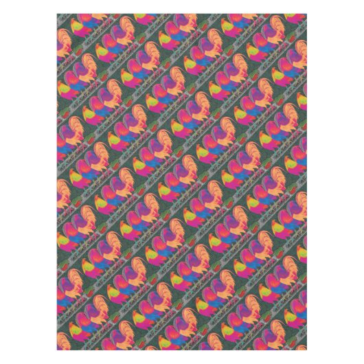 Cantina Roosters Tischdecke (Vorderseite)