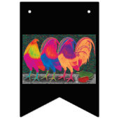 Cantina Roosters Wimpelkette (Zweite Fahne)