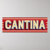 Cantina Sign Poster (Vorne)