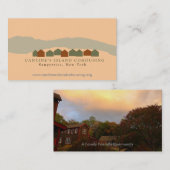 Cantines Insel Cohousing Visitenkarten Visitenkarte (Vorne/Hinten)