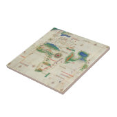 Cantino Planisphere | 1502 Fliese (Seite)