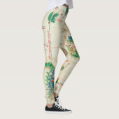 Cantino Planisphere 1502 Leggings (Rechts)