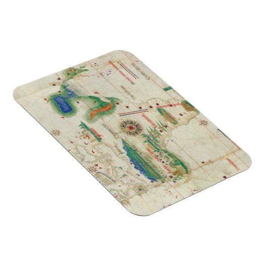 Cantino Planisphere | 1502 Magnet (Rechte Seite)