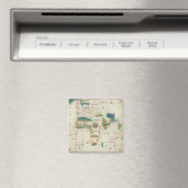 Cantino Planisphere | 1502 Magnet (In Situ (Geschirrspüler))