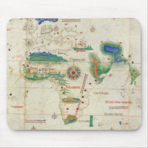 Cantino Planisphere 1502 Mousepad