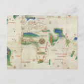 Cantino Planisphere | 1502 Postkarte (Vorderseite)