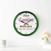 Cantlon Bier Große Wanduhr (Zuhause)