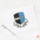 Canton Aargau Runder Aufkleber (Umschlag)