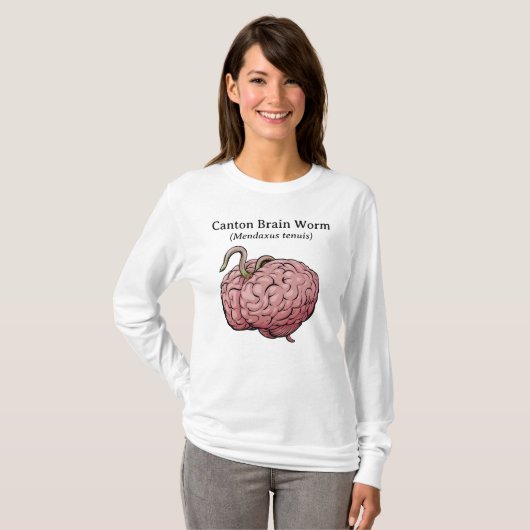 Canton Brain Worm Shirt (Vorne ganz)