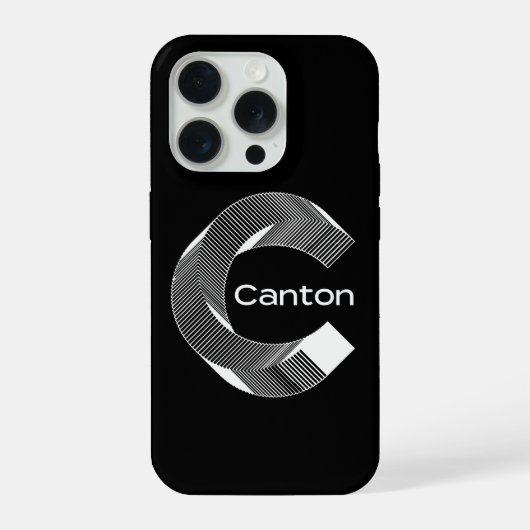 canton crypto iphone case hülle (Rückseite)