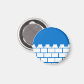 Canton Gray Gargoyles Populace Abzeichen Magnet (Vorderseite/Rückseite)