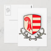 Canton Jura Postkarte (Vorne/Hinten)