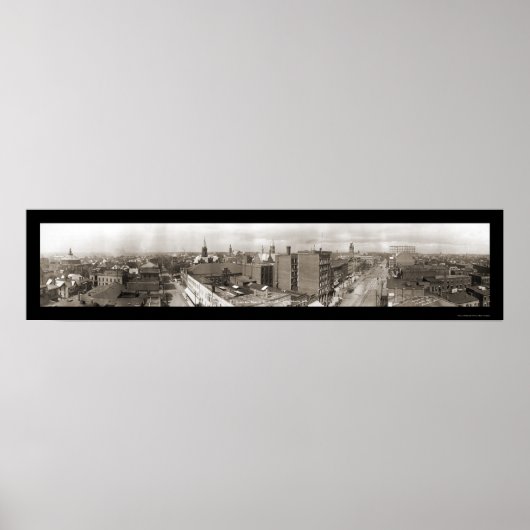 Canton OH Foto 1913 Poster (Vorne)