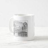 Canton Ohio Historische Sehenswürdigkeiten Kaffeetasse (Vorderseite Links)