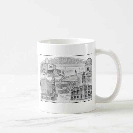 Canton Ohio Historische Sehenswürdigkeiten Kaffeetasse (Rechts)