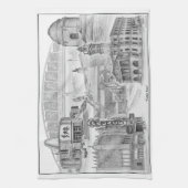 Canton Ohio Historische Sehenswürdigkeiten Küchentuch (Vertikal)