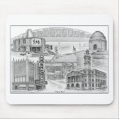 Canton Ohio Historische Sehenswürdigkeiten Mousepad (Vorne)