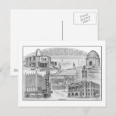 Canton Ohio Historische Sehenswürdigkeiten Postkarte (Vorne/Hinten)