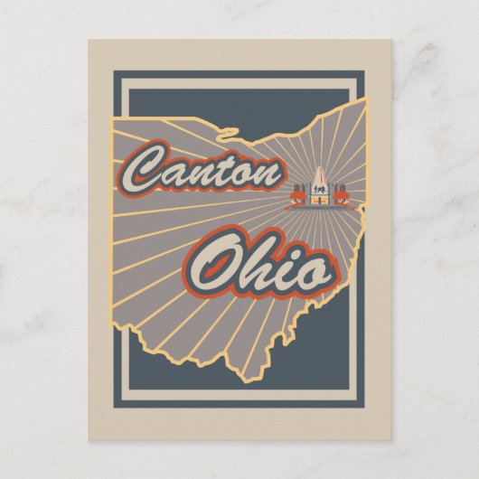 Canton, Ohio Postcard - Travel Postcard v2 Postkarte (Vorderseite)