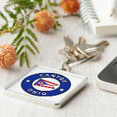 Canton Ohio Schlüsselanhänger (Seite)