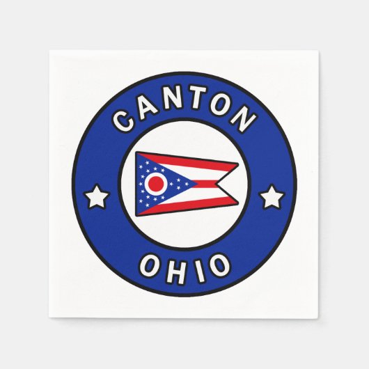 Canton Ohio Serviette (Vorderseite)