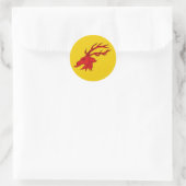 Canton Saint Georges Populace Abzeichen Runder Aufkleber (Tasche)