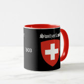 Canton St. Gallen, Schweiz Tasse (VorderseiteRechts)