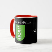 Canton St. Gallen, Schweiz Tasse (Vorderseite Links)
