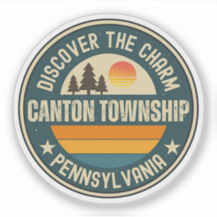 Canton Township, Pennsylvania Aufkleber