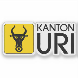 Canton Uri logo, Schweiz Aufkleber