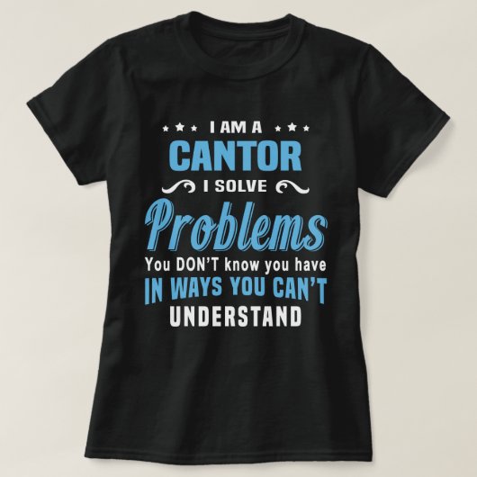 Cantor T-Shirt (Design vorne)
