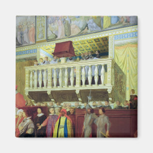 Cantoria in der Sistine Kapelle Magnet