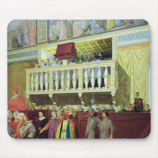 Cantoria in der Sistine Kapelle Mousepad (Vorne)