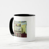 Cantoria in der Sistine Kapelle Tasse (Vorderseite Links)
