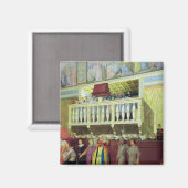 Cantoria in der Sixtinischen Kapelle Magnet (Vorderseite/Rückseite)