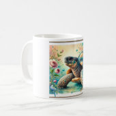 Cantors giant softshell turtle 060824AREF136 - Wat Kaffeetasse (Vorderseite Links)