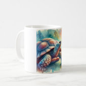 Cantors giant softshell turtle 250924AREF118 - Wat Kaffeetasse (Vorderseite Links)