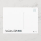 Cantril School House Postkarte (Rückseite)