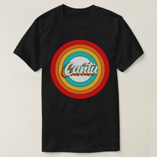 Cantu Name Shirt Vintag Cantu Circle (Design vorne)