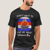 Canu2019t warten, um mein Fleisch zu erhitzen US-F T-Shirt (Vorderseite)